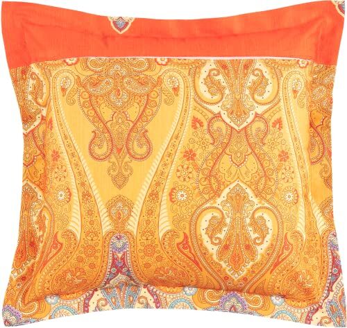 Bassetti RAGUSA  Federa per cuscino per biancheria da letto, 100% raso di cotone, colore oro Y1, dimensioni: 65 x 65 cm