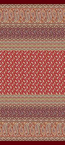 Bassetti Foulard Imperia R1  Raso di cotone makò, 350 x 270 cm, colore: Rosso