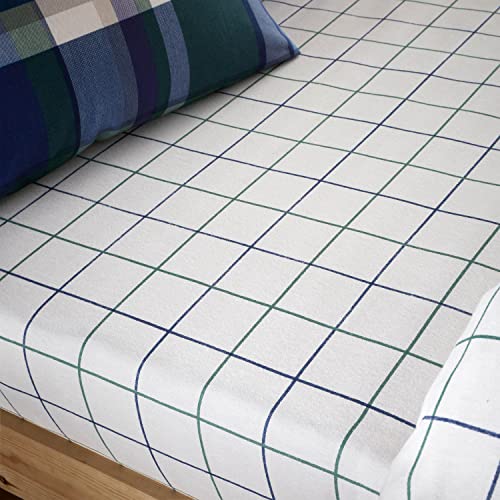 Catherine Lansfield Lenzuolo con angoli per letto king size, con angoli spazzolato, 30 m, colore: blu navy