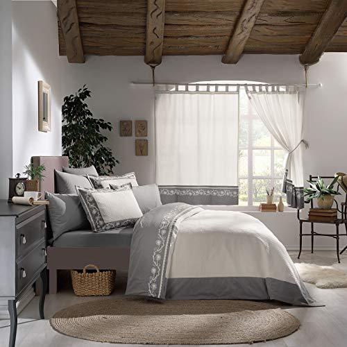 Stanley Hisar Cottage Collection Set di biancheria da letto, copriletto, con federe, per letto singolo, matrimoniale, king e super king