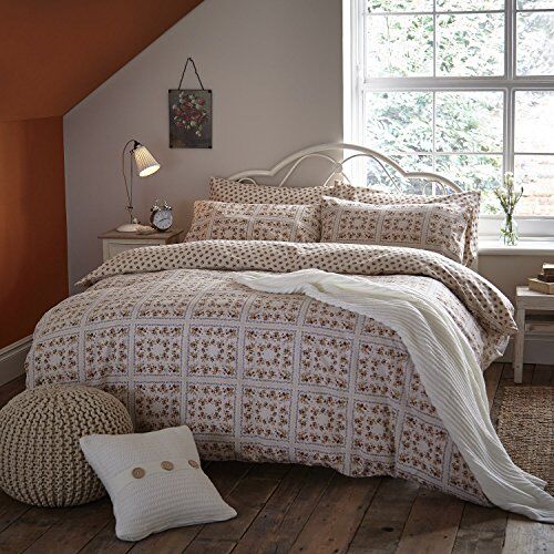 Catherine Lansfield Catherine Lanfield Biancheria da letto vintage, patchwork, 220 x 240 + 2 (80 x 80)