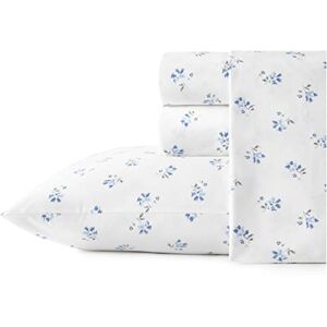 Set di biancheria in Percale di cotone blu - Completo Set di biancheria in Percale di cotone blu - Completo