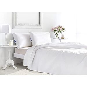 Todocama Cuscino in Memory Foam Luxury Hotel, Doppia Fodera con Cerniera, Rivestimento Jacquard con Trattamento Antiacaro, Termoregolante e Adattabile al Collo. (150 cm) Todocama Cuscino in Memory Foam Luxury Hotel, Doppia Fodera con Cerniera, Rivestimento Jacquard con Trattamento Antiacaro, Termoregolante e Adattabile al Collo. (150 cm)