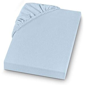 SETEX GOTS Lenzuola ad Angoli Elastici, Azzurro, 90 x 200 SETEX GOTS Lenzuola ad Angoli Elastici, Azzurro, 90 x 200
