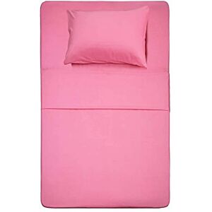 Best Season Set di lenzuola da 3 pezzi (doppio, rosa pesca), 1 lenzuolo piano, 1 lenzuolo con angoli e 1 federa, 100% microfibra spazzolata 1800, biancheria da letto di lusso, tasche profonde, extra Best Season Set di lenzuola da 3 pezzi (doppio, rosa pesca), 1 lenzuolo piano, 1 lenzuolo con angoli e 1 federa, 100% microfibra spazzolata 1800, biancheria da letto di lusso, tasche profonde, extra