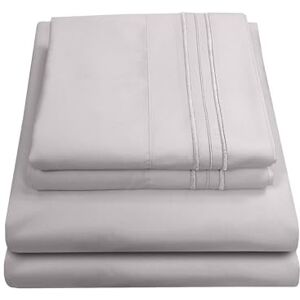 Sweet Home Collection Fadenzahl 2100 - Set di lenzuola in microfibra Sweet Home Collection Fadenzahl 2100 - Set di lenzuola in microfibra