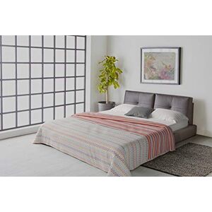 Italian Bed Linen MB HOME ITALY Trapuntino estivo Athena, MALINDI ROSSO, 2 Posti Italian Bed Linen MB HOME ITALY Trapuntino estivo Athena, MALINDI ROSSO, 2 Posti