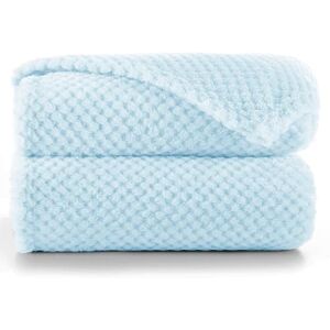 DecoKing Coperta Plaid Pile 170x210 cm per Letto una Piazza e Mezza Calda Accogliente e Spessa in Morbido Velluto Stile Scandinavo Per Letto Divano Sedia Tutte le Stagioni Azzurro Henry DecoKing Coperta Plaid Pile 170x210 cm per Letto una Piazza e Mezza Calda Accogliente e Spessa in Morbido Velluto Stile Scandinavo Per Letto Divano Sedia Tutte le Stagioni Azzurro Henry