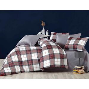 Nuit Des Rêves Premium Single Quilt Cover Set (155 x 200 cm), 3D Printed, Grigio/Bianco/Rosso 100% poliestere Microsatin & Cotton Lavabile in lavatrice, chiusura lampo, Twin Nuit Des Rêves Premium Single Quilt Cover Set (155 x 200 cm), 3D Printed, Grigio/Bianco/Rosso 100% poliestere Microsatin & Cotton Lavabile in lavatrice, chiusura lampo, Twin