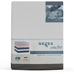 SETEX Lenzuola ad Angoli Elastici, Cotone, Bianco, 180 x 200 x 25 SETEX Lenzuola ad Angoli Elastici, Cotone, Bianco, 180 x 200 x 25