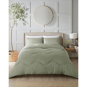 Night Lark Piumone senza copertura Collezione Seersucker Biancheria da letto morbida al tatto di lusso Lavabile in lavatrice ipoallergenico (verde oliva, 4,5 Tog Super King) Night Lark Piumone senza copertura Collezione Seersucker Biancheria da letto morbida al tatto di lusso Lavabile in lavatrice ipoallergenico (verde oliva, 4,5 Tog Super King)