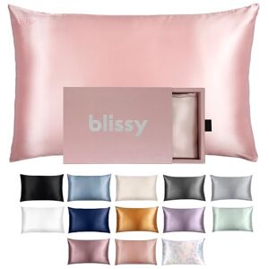 Copriletto in seta Blissy - Seta di gelso - 22 Momme - Queen, Rosa - Federe per Capelli e Pelle Copriletto in seta Blissy - Seta di gelso - 22 Momme - Queen, Rosa - Federe per Capelli e Pelle