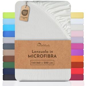 NATUREMARK - Lenzuolo Angoli Microfibra - Crema - Fitted sheet NATUREMARK - Lenzuolo Angoli Microfibra - Crema - Fitted sheet