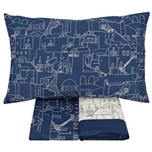 Gabel Completo Letto, Blu iOS, Una Piazza e Mezza Gabel Completo Letto, Blu iOS, Una Piazza e Mezza