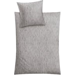 Kleine Wolke Mino biancheria da letto in cotone, grigio argento, 155 x 220 cm (80 x 80 cm) Kleine Wolke Mino biancheria da letto in cotone, grigio argento, 155 x 220 cm (80 x 80 cm)
