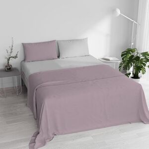 Italian Bed Linen Set Lenzuola Matrimoniale 100% Cotone Natural Color, Made in Italy Completo Letto, Lenzuolo Sotto con Angoli, Telo Sopra 240x300cm e Federe con Patella Interna, Rosa Antico/Grigio Chiaro Italian Bed Linen Set Lenzuola Matrimoniale 100% Cotone Natural Color, Made in Italy Completo Letto, Lenzuolo Sotto con Angoli, Telo Sopra 240x300cm e Federe con Patella Interna, Rosa Antico/Grigio Chiaro