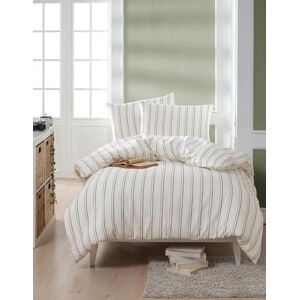 Nuit Des Rêves Set di copertine trapunta beige XL (155 x 200 cm), 70% cotone, 30% poliestere, include 1 federa (80 x 80 cm), lavabile in lavatrice, elegante chiusura a bottone Nuit Des Rêves Set di copertine trapunta beige XL (155 x 200 cm), 70% cotone, 30% poliestere, include 1 federa (80 x 80 cm), lavabile in lavatrice, elegante chiusura a bottone