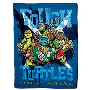 Northwest Nickelodeon Tartarughe Ninja - Plaid in pile Tough Turtles Northwest Nickelodeon Tartarughe Ninja - Plaid in pile Tough Turtles