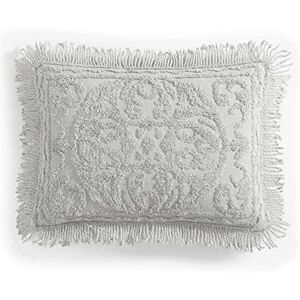 Beatrice Home Fashions Piumone in chenille medaglione, King, Grigio - bedspread Beatrice Home Fashions Piumone in chenille medaglione, King, Grigio - bedspread
