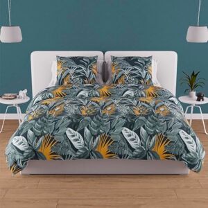 SH0P&CITY Cotone 57F Rosa Tropical Lenzuola SH0P&CITY Cotone 57F Rosa Tropical Lenzuola