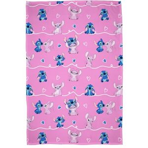 Disney Character World Lilo e Stitch Coperta in Pile Ufficiale Morbida e Calda Design Chill Perfetta per Casa, Camera, Pigiama Party e Campeggio 100 x 150 cm Disney Character World Lilo e Stitch Coperta in Pile Ufficiale Morbida e Calda Design Chill Perfetta per Casa, Camera, Pigiama Party e Campeggio 100 x 150 cm