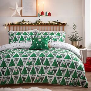 furn. Hide and Seek Set copripiumino per bambini, in cotone, poliestere, verde furn. Hide and Seek Set copripiumino per bambini, in cotone, poliestere, verde