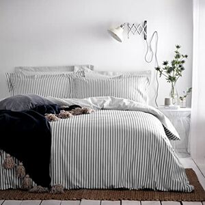 Yard furn Hebden Cotone A Righe Mélange Set Copripiumino – Biancheria Da Letto Reversibile Ultra Morbida A Righe (Grigio – Singolo – 137x200cm) Yard furn Hebden Cotone A Righe Mélange Set Copripiumino – Biancheria Da Letto Reversibile Ultra Morbida A Righe (Grigio – Singolo – 137x200cm)