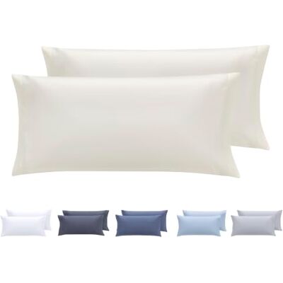 Todocama - Set di Federe - Microfibra, Ipoallergenico - 80x40cm Todocama - Set di Federe - Microfibra, Ipoallergenico - 80x40cm