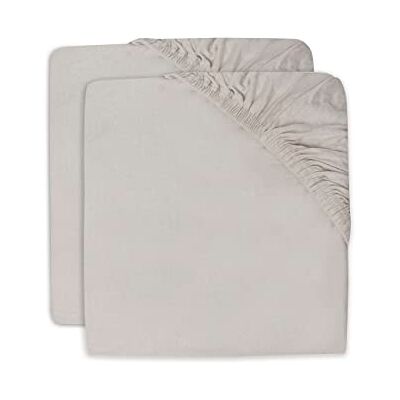 Jollein Duvet Cover Fitted Sheet Jersey 40 x 90 cm Nougat 2511-501-00093 Jollein Duvet Cover Fitted Sheet Jersey 40 x 90 cm Nougat 2511-501-00093