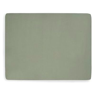 Jollein Coprimaterasso Jersey Box, 95 cm Lunghezza x 75 cm Large, Verde cenere Jollein Coprimaterasso Jersey Box, 95 cm Lunghezza x 75 cm Large, Verde cenere