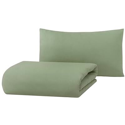 Hibboux 80 x 80 cm, set di copertine, colore: verde Hibboux 80 x 80 cm, set di copertine, colore: verde