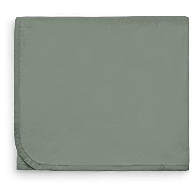 Jollein Coperta per bambini, 75 x 100 cm, colore: Verde stonegreen Jollein Coperta per bambini, 75 x 100 cm, colore: Verde stonegreen