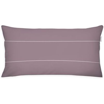 TOM TAILOR Federa per cuscino Soft renforcé, 40x80 cm, 100% cotone/renforcé, federa con cerniera colorata, BOLD CHECK Viola (Cozy Mauve) TOM TAILOR Federa per cuscino Soft renforcé, 40x80 cm, 100% cotone/renforcé, federa con cerniera colorata, BOLD CHECK Viola (Cozy Mauve)