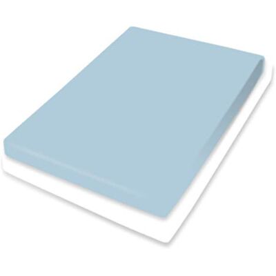 Bassetti Lenzuolo con Angoli Elasticizzati, 140 x 200 cm, 160 x 220 cm, Colore: Blu Ghiaccio Bassetti Lenzuolo con Angoli Elasticizzati, 140 x 200 cm, 160 x 220 cm, Colore: Blu Ghiaccio
