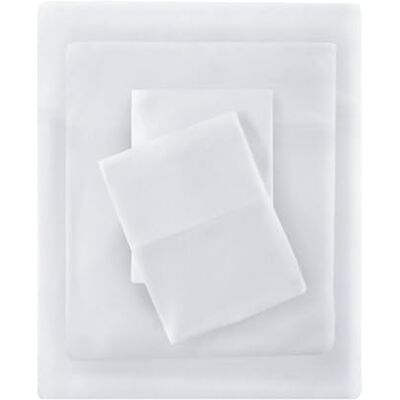 Intelligent Design Set di Lenzuola in Jersey Misto Cotone, Resistenti alle Pieghe, morbide, con Tasca Profonda 35,6 cm, per Tutte Le Stagioni, Federa Coordinata, Twin XL, Bianco, 3 pz. Intelligent Design Set di Lenzuola in Jersey Misto Cotone, Resistenti alle Pieghe, morbide, con Tasca Profonda 35,6 cm, per Tutte Le Stagioni, Federa Coordinata, Twin XL, Bianco, 3 pz.