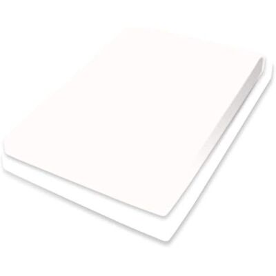 Bassetti Topper Lenzuolo con angoli elasticizzati, in raso, 90 cm x 190 cm / 100 cm x 220 cm, colore: bianco lana, 181 cotone ed elastan Bassetti Topper Lenzuolo con angoli elasticizzati, in raso, 90 cm x 190 cm / 100 cm x 220 cm, colore: bianco lana, 181 cotone ed elastan