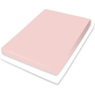 Bassetti Lenzuolo con Angoli Elasticizzati, Cotone, Rosa, 140x200 160x220 Bassetti Lenzuolo con Angoli Elasticizzati, Cotone, Rosa, 140x200 160x220