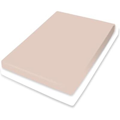 Bassetti Lenzuolo con angoli, cotone, crema, 90 x 190 cm, 100 x 220 cm Bassetti Lenzuolo con angoli, cotone, crema, 90 x 190 cm, 100 x 220 cm