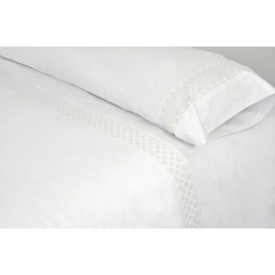 Pierre Cardin Set copripiumino Elisa bianco per letto da 135 2 pezzi Pierre Cardin Set copripiumino Elisa bianco per letto da 135 2 pezzi