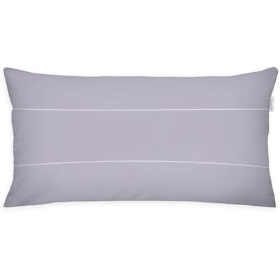 TOM TAILOR Federa per cuscino Soft renforcé, 40x80 cm, 100% cotone/renforcé, federa con cerniera colorata, BOLD CHECK Lilla (Soft Lilac) TOM TAILOR Federa per cuscino Soft renforcé, 40x80 cm, 100% cotone/renforcé, federa con cerniera colorata, BOLD CHECK Lilla (Soft Lilac)