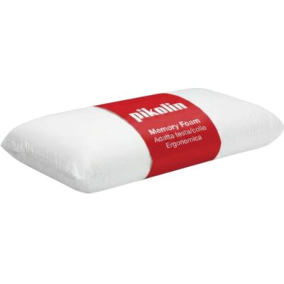 PIKOLIN Cuscino Memory Foam da Hotel 80 cm Adattabilità al collo e Ipoallergenico Guanciale Letto Media Rigidità per Tutte le Posizioni di Sonno Doppia Federa Traspirante e Morbida PIKOLIN Cuscino Memory Foam da Hotel 80 cm Adattabilità al collo e Ipoallergenico Guanciale Letto Media Rigidità per Tutte le Posizioni di Sonno Doppia Federa Traspirante e Morbida