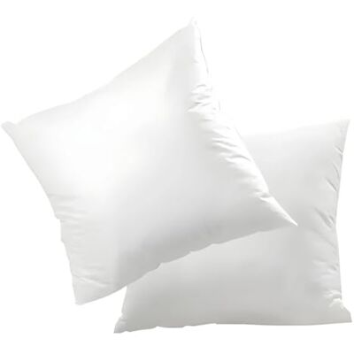 Abeil Doureve Absolu Cuscini, Poliestere, Bianco, 60 x 60 cm Abeil Doureve Absolu Cuscini, Poliestere, Bianco, 60 x 60 cm
