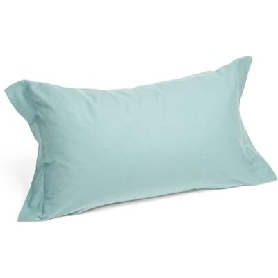 Caleffi 79419 Flanella Tinta Unita Coppia Federe per Standard Letto, Acqua Caleffi 79419 Flanella Tinta Unita Coppia Federe per Standard Letto, Acqua