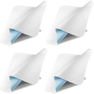 Sensalou Traversa Letto Impermeabile 75x90 cm – Set da 4 Lavabili Sensalou Traversa Letto Impermeabile 75x90 cm – Set da 4 Lavabili