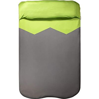Klymit Lenzuolo per Static V, per materassino matrimoniale, verde/grigio Klymit Lenzuolo per Static V, per materassino matrimoniale, verde/grigio