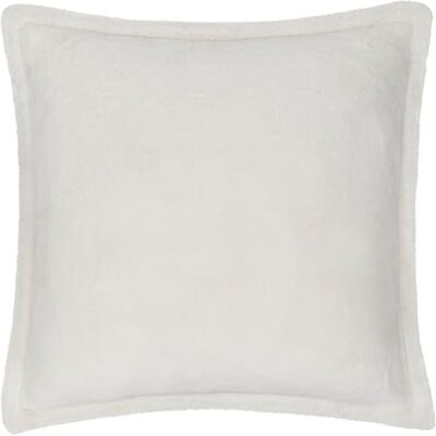 Kallu Ecru Cuscino in pelliccia sintetica 55cm x 55cm - Cuscino Kallu Ecru Cuscino in pelliccia sintetica 55cm x 55cm - Cuscino