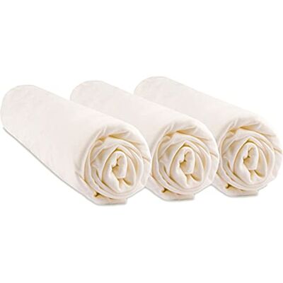 Easy dort Lenzuolo con angoli, per lettino, 60 x 120 cm, in bambù, colore: écru Easy dort Lenzuolo con angoli, per lettino, 60 x 120 cm, in bambù, colore: écru