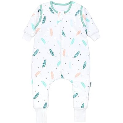 TupTam Sacco Nanna con Gambe, Maniche Rimovibili, 2.5 TOG Tutte le Stagioni OEKO-TEX TupTam Sacco Nanna con Gambe, Maniche Rimovibili, 2.5 TOG Tutte le Stagioni OEKO-TEX