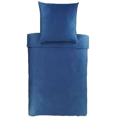 Bassetti Biancheria da letto in 100% raso di cotone, colore Oltremare 1343, dimensioni: 200 x 200 cm , blu Bassetti Biancheria da letto in 100% raso di cotone, colore Oltremare 1343, dimensioni: 200 x 200 cm , blu