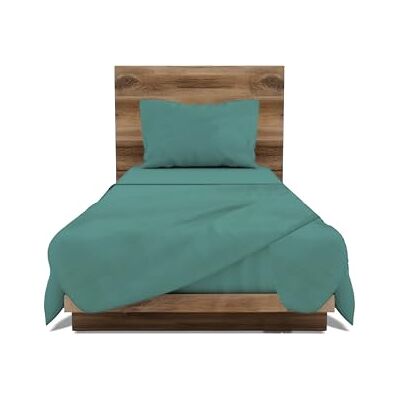 GEMITEX Set Lenzuola Singolo, 100% Cotone, OTTANIO, Tinta Unita, Antipilling e Anallergico, Design Made in Italy, Include Lenzuolo Sopra 150x280cm, Sotto con Angoli 90x190cm, 1 Federa GEMITEX Set Lenzuola Singolo, 100% Cotone, OTTANIO, Tinta Unita, Antipilling e Anallergico, Design Made in Italy, Include Lenzuolo Sopra 150x280cm, Sotto con Angoli 90x190cm, 1 Federa